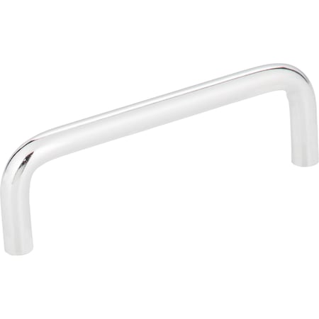 Elements 3-1/2" Center-to-Center Polished Chrome Torino Cabinet Wire Pull S271-3.5PC